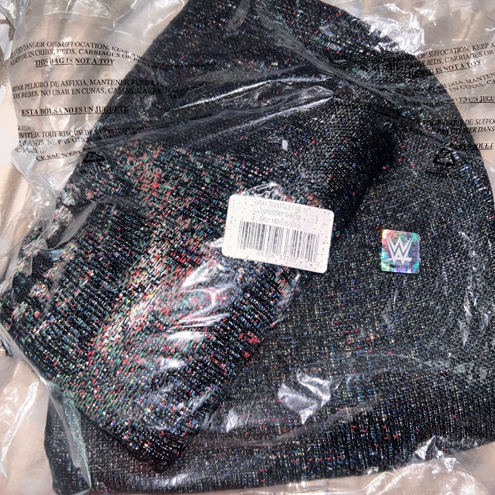 WWE Bray Wyatt Tapestry Throw New Never Opened